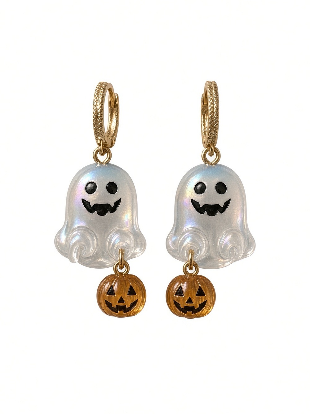 Brand New Halloween Ghost Dangle Earrings